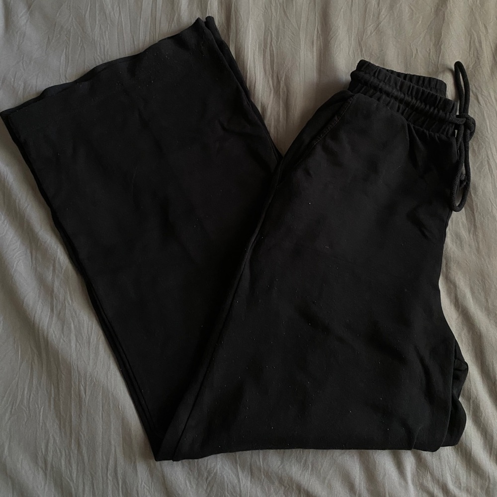 Zara Sweatpants Wide-leg